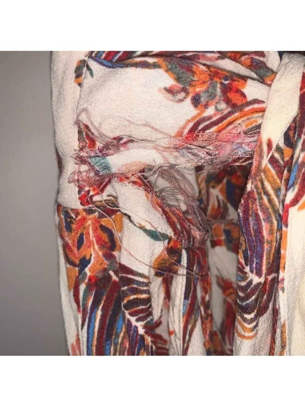 Free People Hot Tropics Floral Cropped Wide Leg Jumpsuit 2